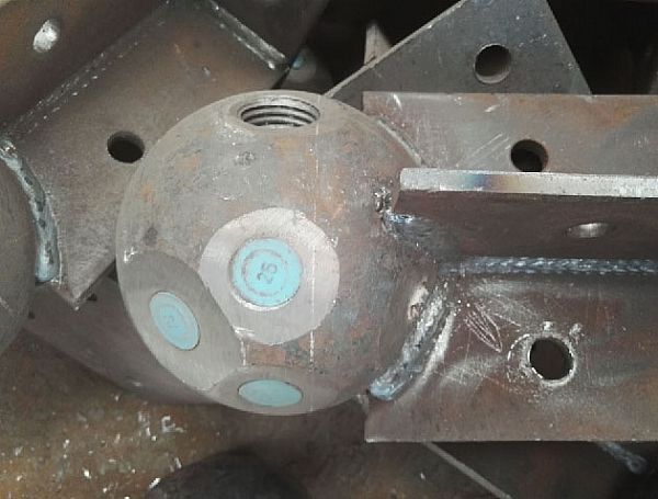 阳泉螺栓球球塞，网架配件