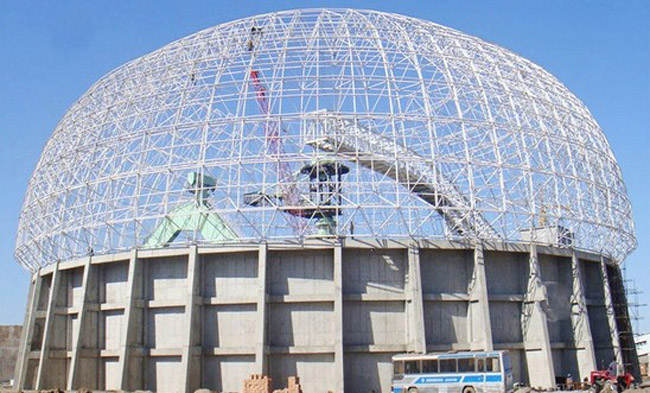 阳泉圆形煤场网架